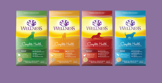 Wellness Complete Health Dry Dog Food with Grains options