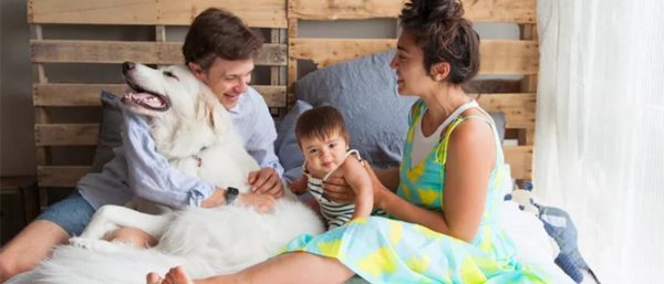 Nutritionist Alexandra Dawson and her family